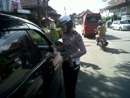 Satlantas OKI Jaring 21 Pelanggar