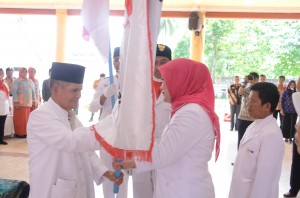 Lindasari Iskandar dilantik sebagai Ketua PMI Kabupaten OKI