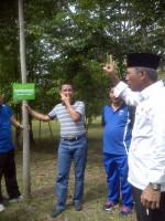 Bupati OKI Iskandar SE mengajak masyarakat melestarikan Pohon Kayuagung karena akor dengan nama Kota Kayuagung