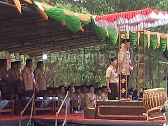 Jambore Cabang VIII Kwarcab OKI Tahun 2015 Di Teluk Gelam 1