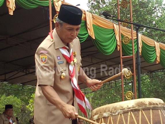 Jambore Cabang VIII Kwarcab OKI Tahun 2015 Di Teluk Gelam