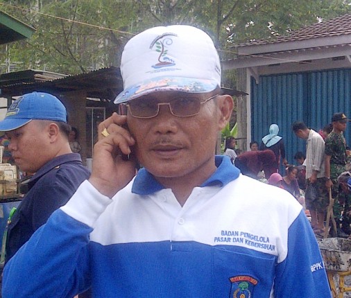 Badan Pengelola Pasar dan Kebersihan OKI Tohir Yanto SSos