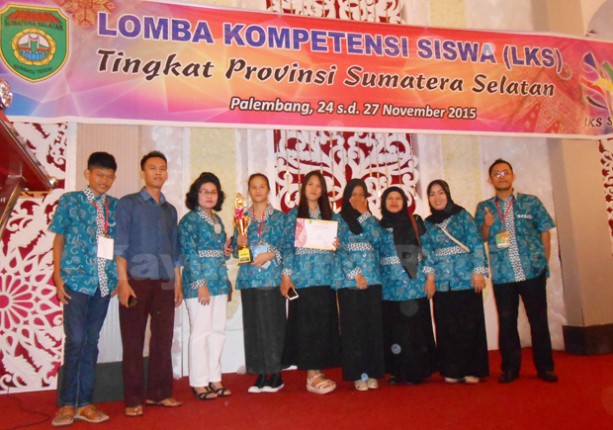 smk 1 kayuagung raih lks tingkat provinsi sumsel