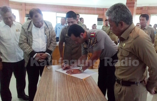 penandatanganan fakta inegritas kebakaran hutan dan lahan