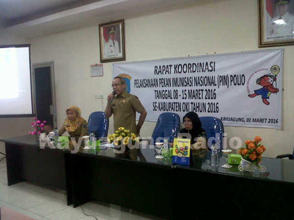 Rapat Koordinasi Pelaksanaan Pekan Imunisasi Nasional PIN Polio 2016