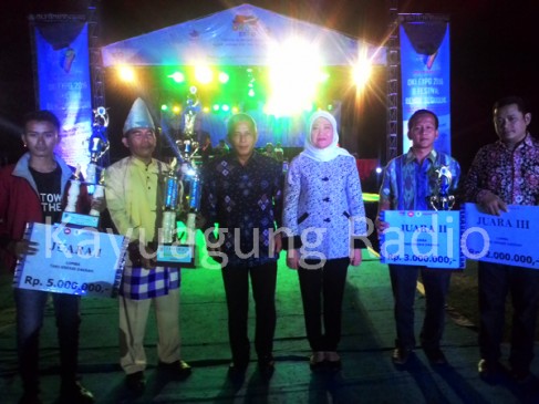 Malam Penutupan OKI Expo 2016 Lapangan Segitiga Emas Kota Kayuagung