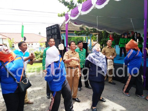 Dinas Kesehatan OKI Gelar Lomba Gembira Dalam Peringatan HKN Ke-52 Senin 21/11/16