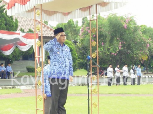 Pemerintah Kabupaten OKI Peringati HUT PGRI Ke 71, HUT KORPRI Ke 45 Dan Hari Guru Nasional 2016 (28/11)