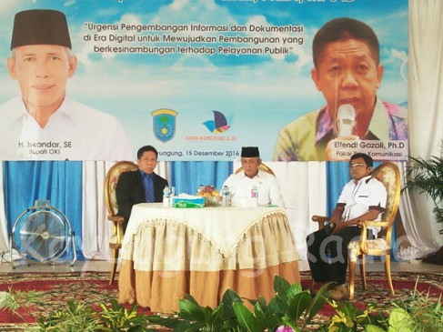 Diskusi Komunikasi Publik Pemerintah Kabupaten Ogan Komering Ilir (15/12/16)