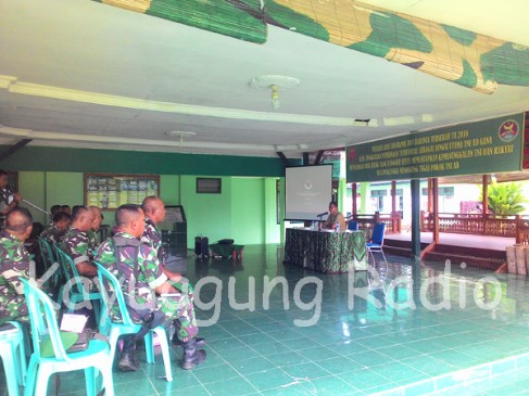 Apel Danramil dan Babinsa Tersebar TA 2016 (13/12/16)
