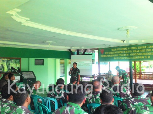Apel Danramil dan Babinsa Tersebar TA 2016 (13/12/16)