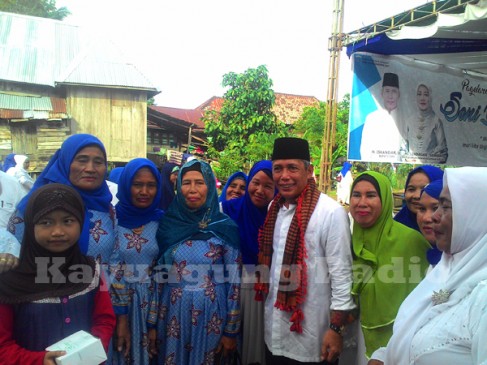 Pagelaran Seni Budaya Islami Kecamatan Jejawi (26/12/16). H Iskandar SE Bupati OKI.