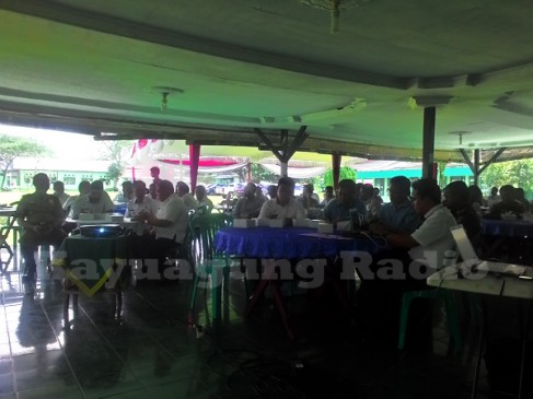 Rapat Koordinasi Pencegahan Kebakaran Hutan Dan Lahan Kabupaten OKI Tahun 2017. Rabu 18/01/17