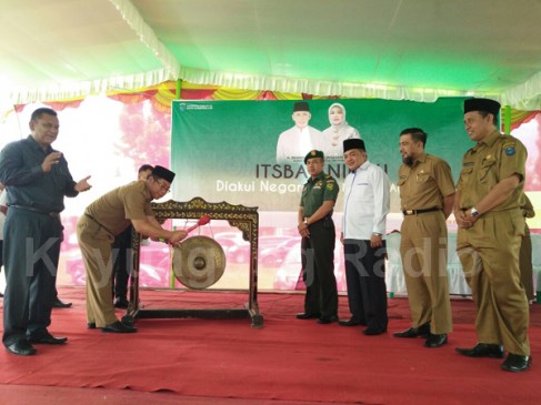 H. M. Rifa'i SE Resmikan Pelayanan Administrasi Terpadau Isbat Nikah Tahun 2017