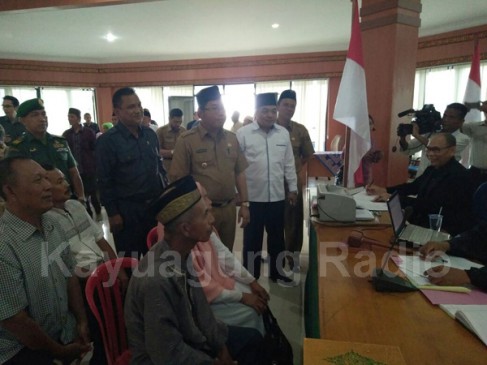 Wakil Bupati OKI H. M. Rifa'i SE Kunjungi Sidang Isbat Nikah Terpadu Tahun 2017