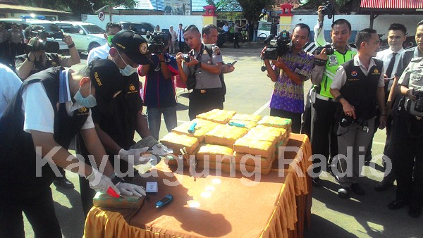 Barang Bukti Narkotika Kamis (23/02/17)