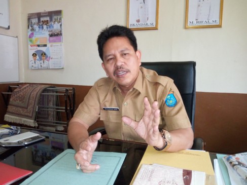 Kepala Disnakertrans Kabupaten OKI.