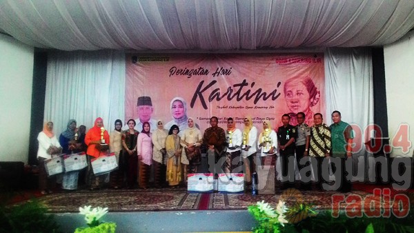 Momenn Peringatan Hari Kartini Tingkat Kabupaten OKI Tahun 2017.