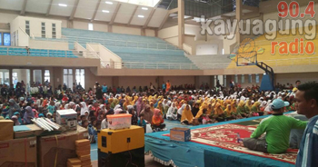 Tabligh Akbar Isra' Miraj 1438 H Biduk Kajang Kabupaten OKI