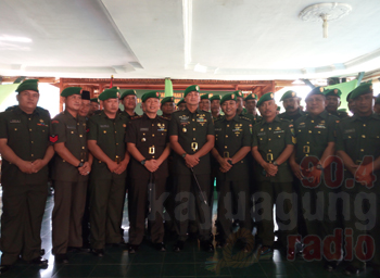 Sertijab Dandim 0402 OKI di Makodim OKI.