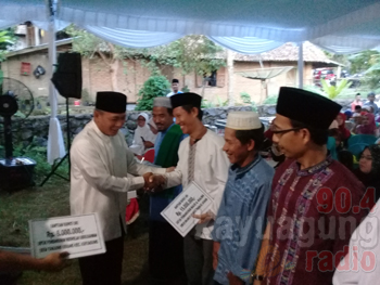 Bupati OKI Safari Ramadhan di Desa Muara Baru Kecamatan Kota Kayuagung.