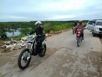 Dandim 0402/OKI Patroli Lahan Rawan Kebakaran.